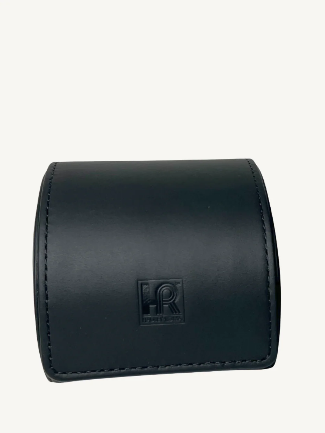 Black Clamshell Watch Case | Grey Lining - Image 3