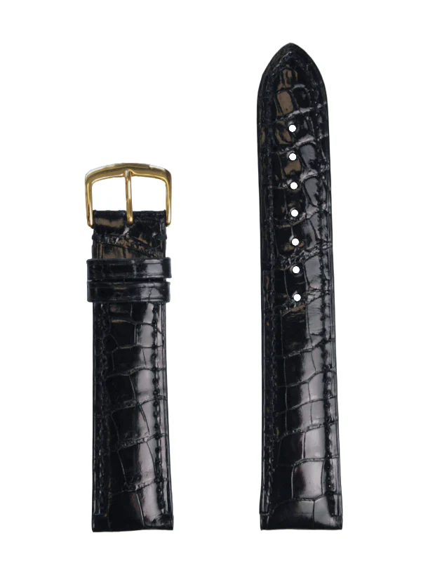 Black Genuine Alligator | h2007