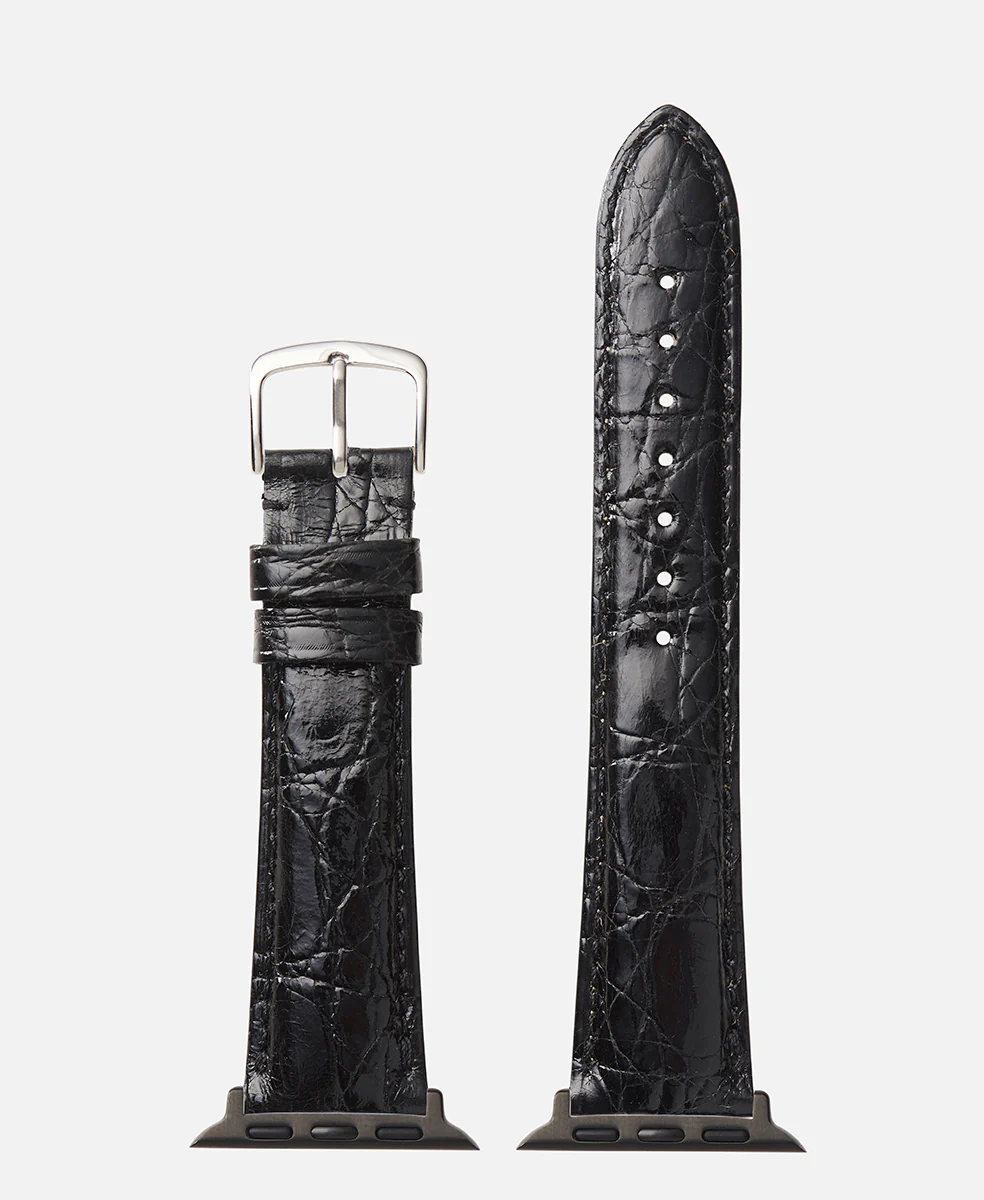 Black Genuine Crocodile | h2001 - Image 6