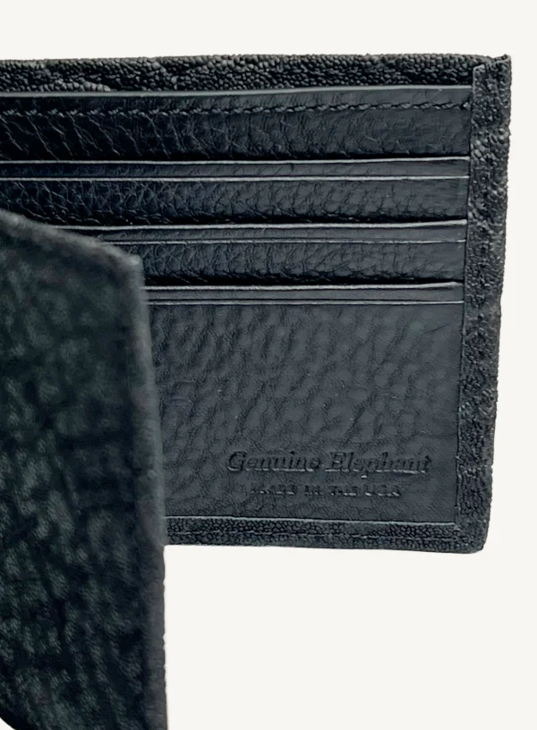 Black Genuine Elephant Wallet | BPW7686 - Image 2