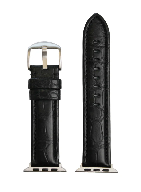 Black Genuine Matte Alligator | h2018 - Image 2