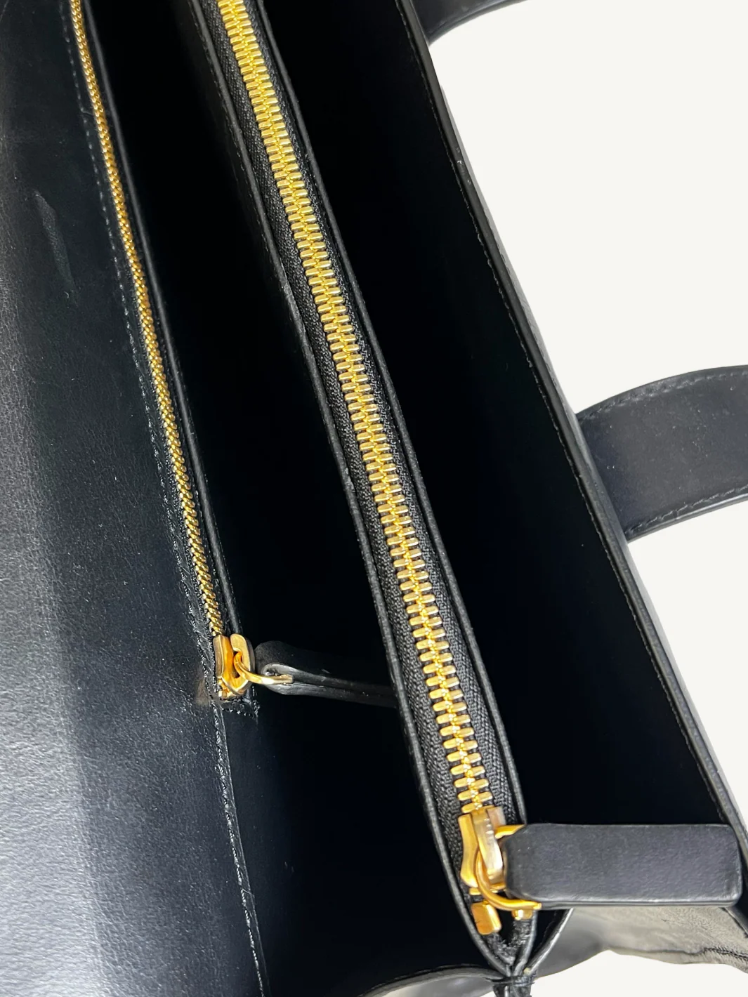 Black Leather Attaché Case - Image 5