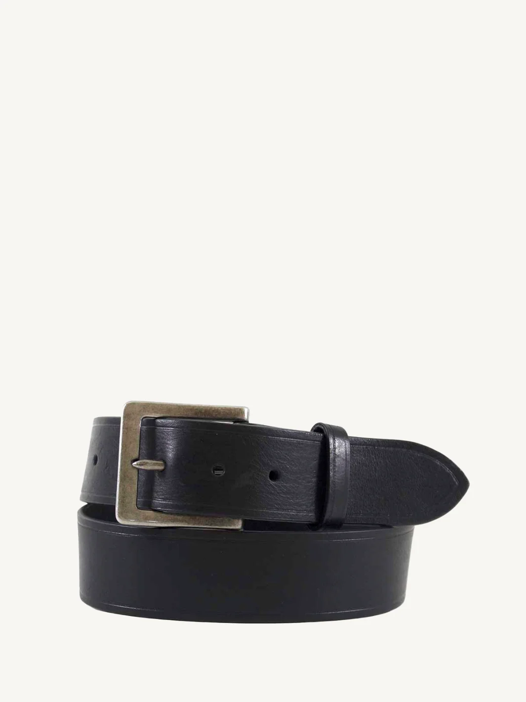 Black Leather Jean Belt | 40mm Width