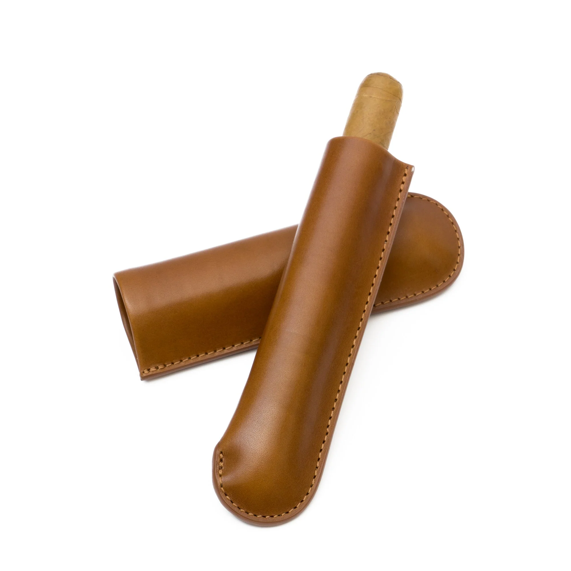 Single-Finger Genuine Leather Cigar Case | TF300 - Image 5