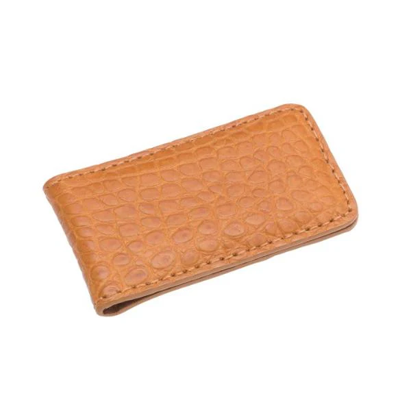 Genuine Alligator Magnetic Money Clip | BPM410 - Image 3