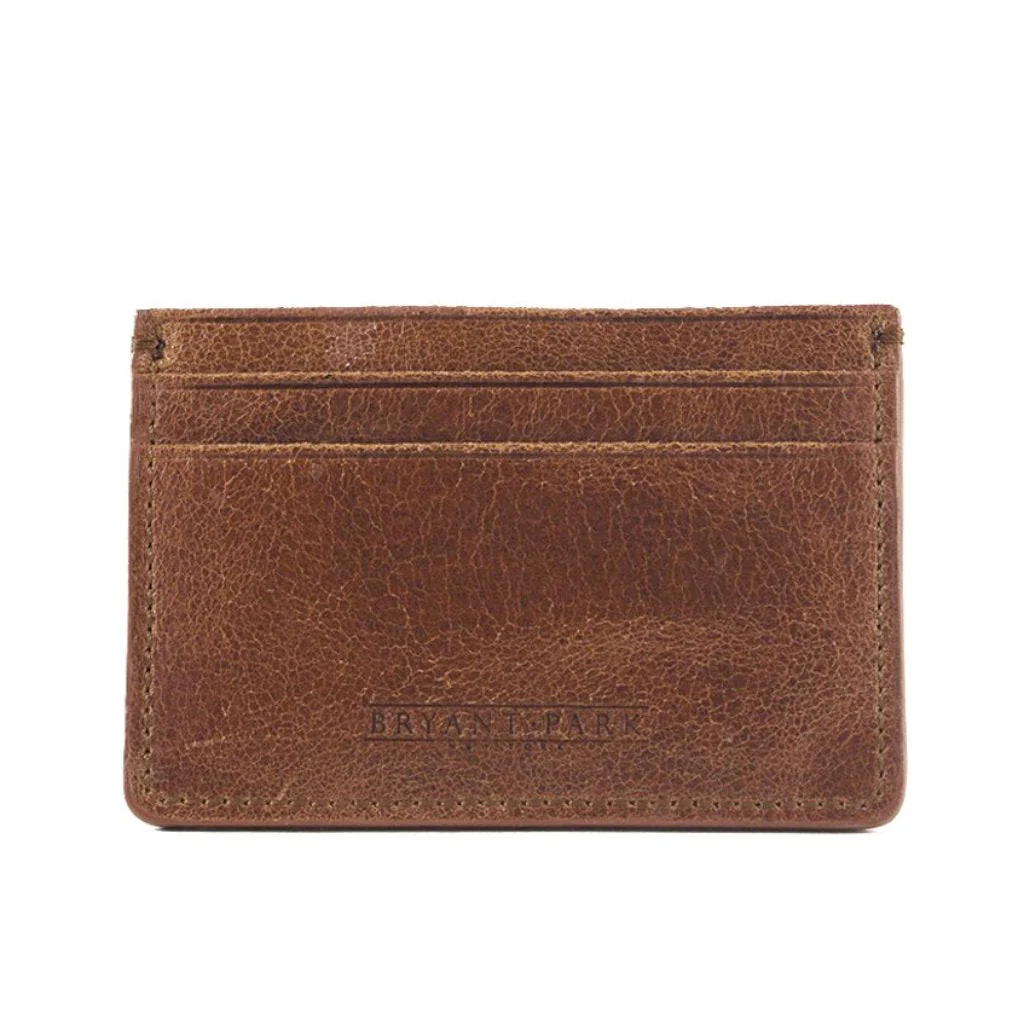 Distressed Full-Grain Leather Card Case | BPC100