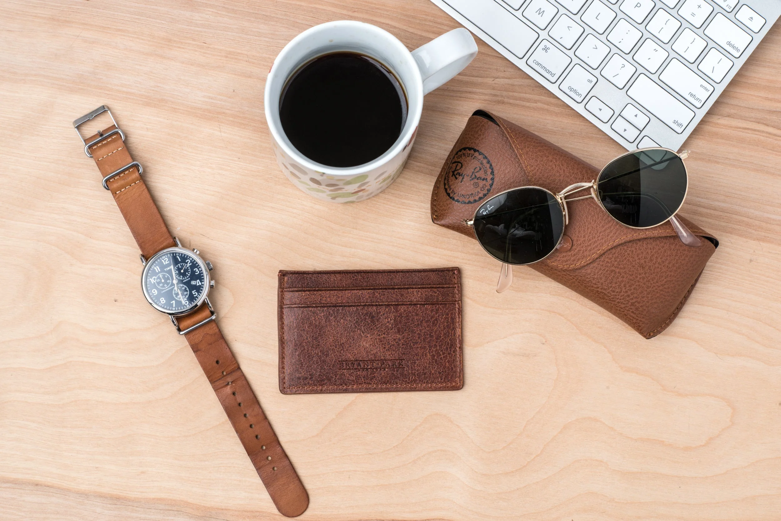Distressed Full-Grain Leather Card Case | BPC100 - Image 4