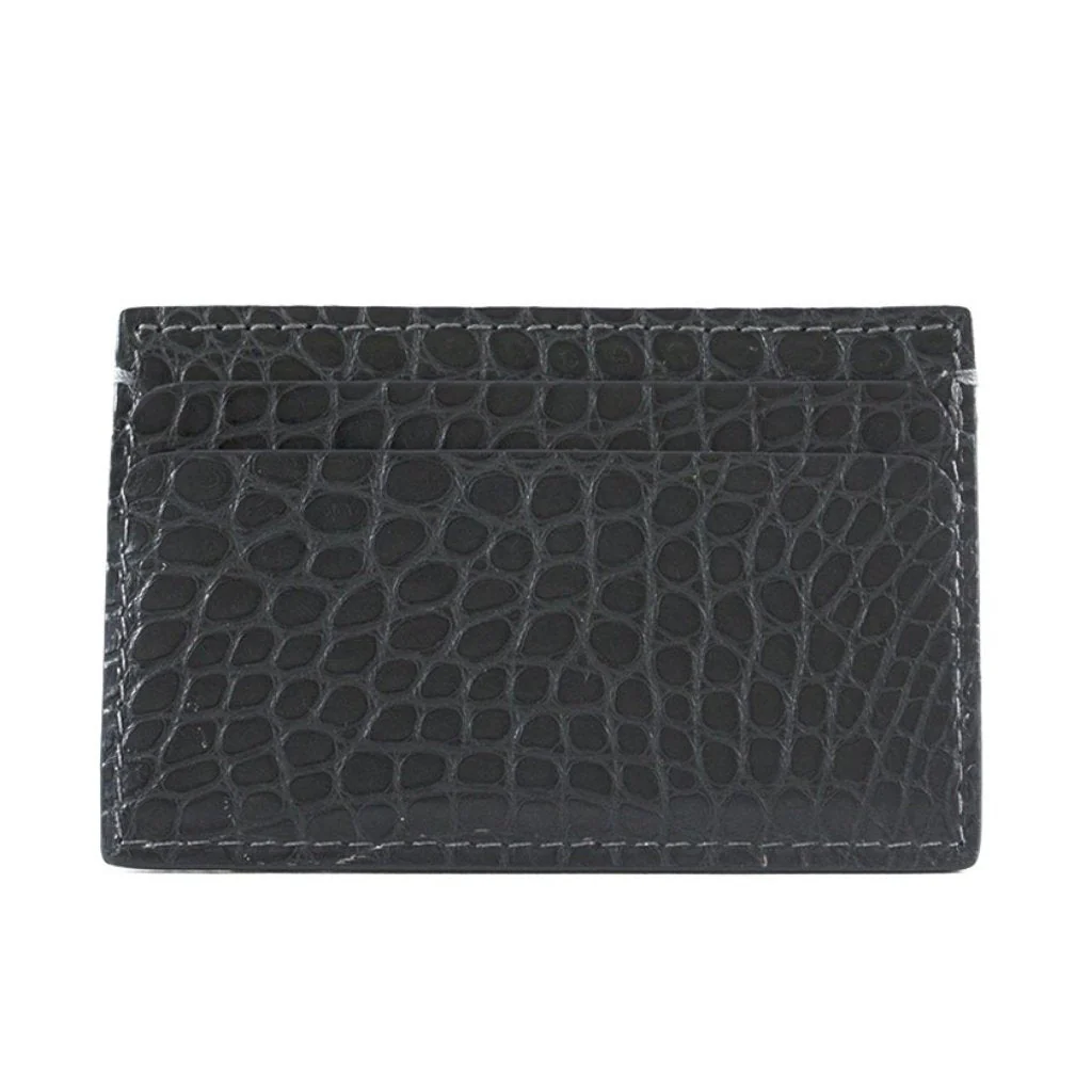 Genuine Matte Alligator 5-Pocket Card Case | BPW5859M - Image 5