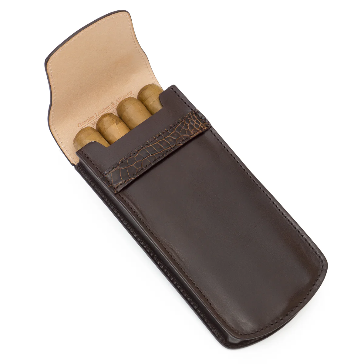 Alligator Tab Cigar Case | TF1400 - Image 2