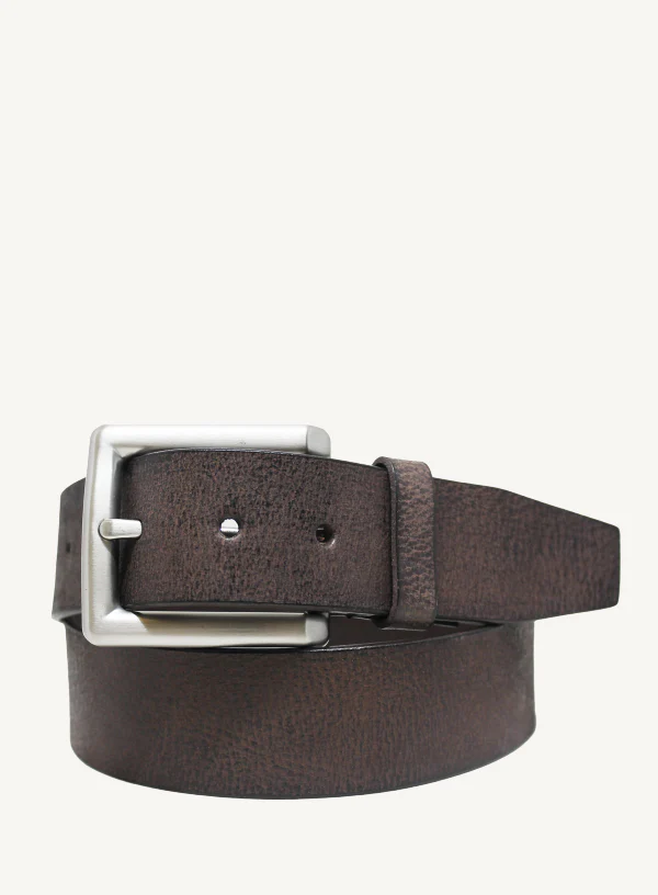 Brown Leather Belt | 40mm Width