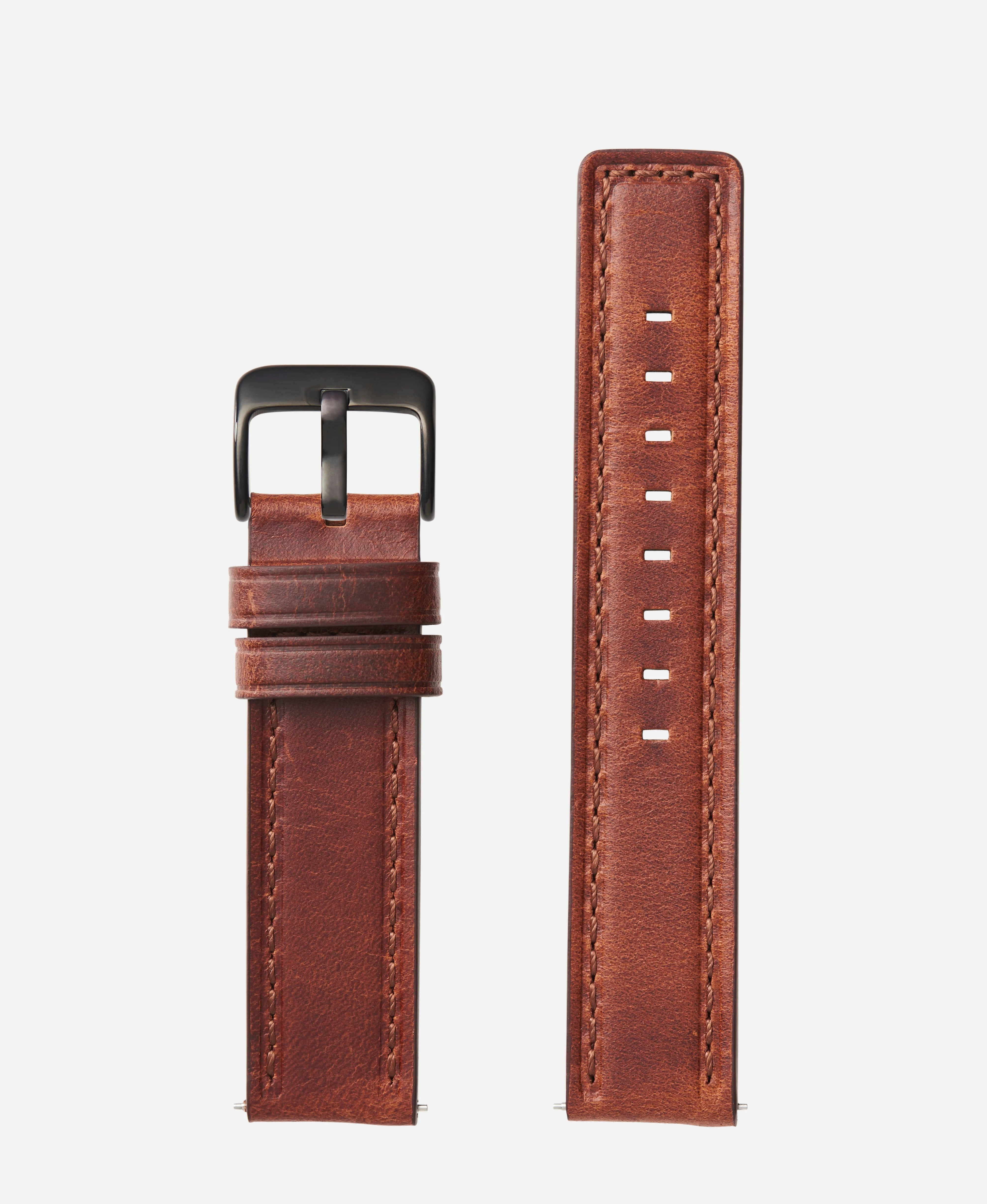 Brown Square End Genuine Oil Tan | Traditional - H0784 - Image 4