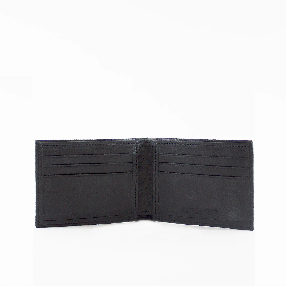 Black Distressed Leather Wallet | BPW100A - Image 2