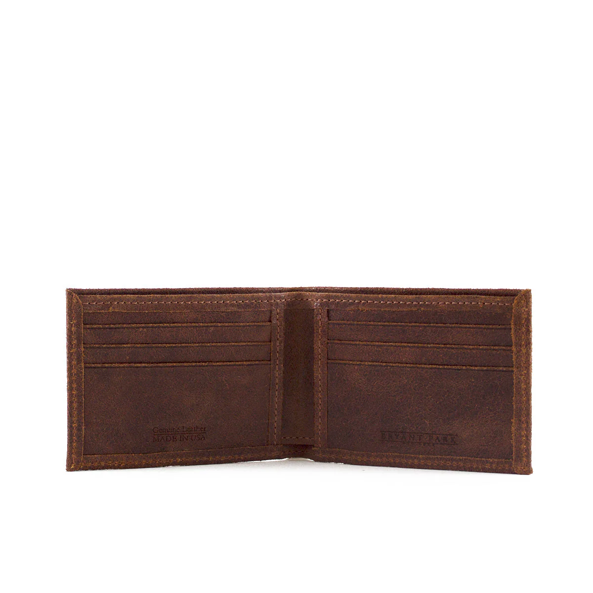 Black Distressed Leather Wallet | BPW100A - Image 6
