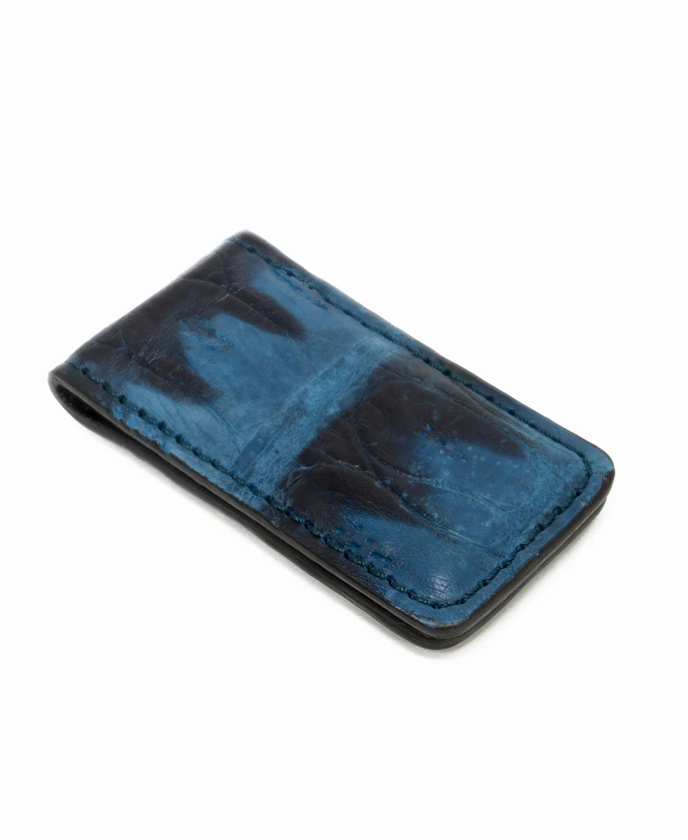 Genuine Crocodile Magnetic Money Clip | USA Made - Image 2
