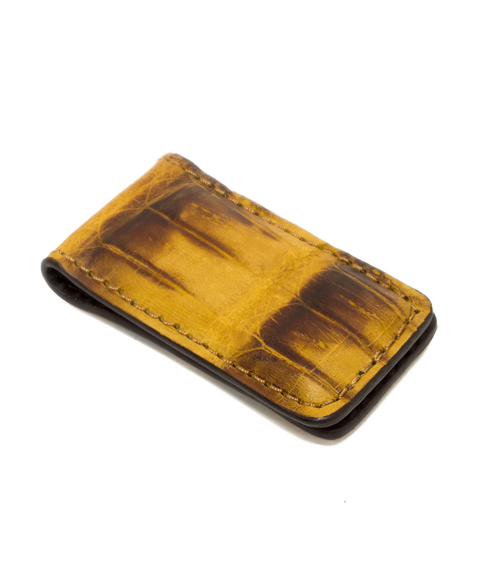 Genuine Crocodile Magnetic Money Clip | USA Made - Image 5