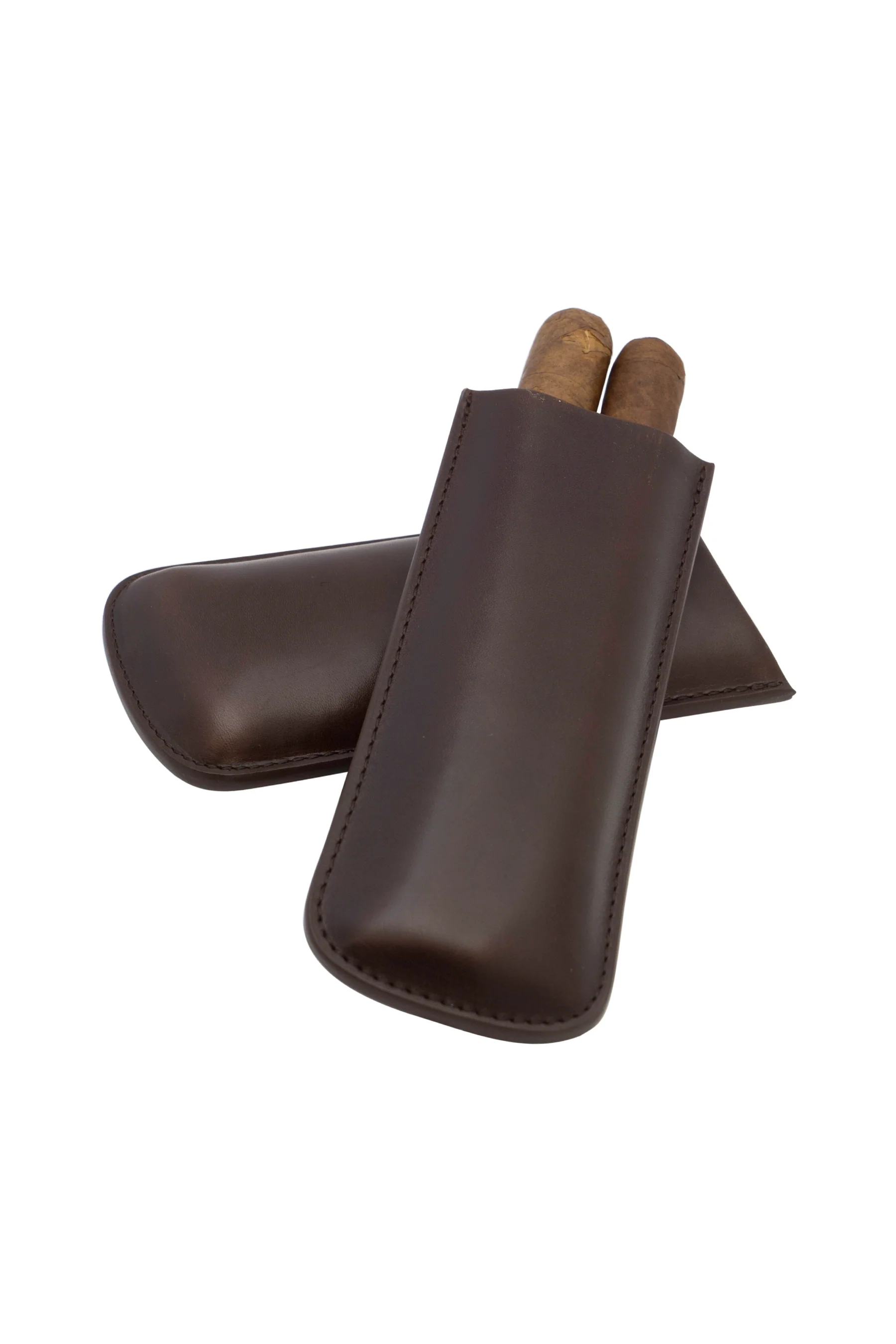 Genuine Leather 2-Finger Cigar Case | TF300 - Image 6