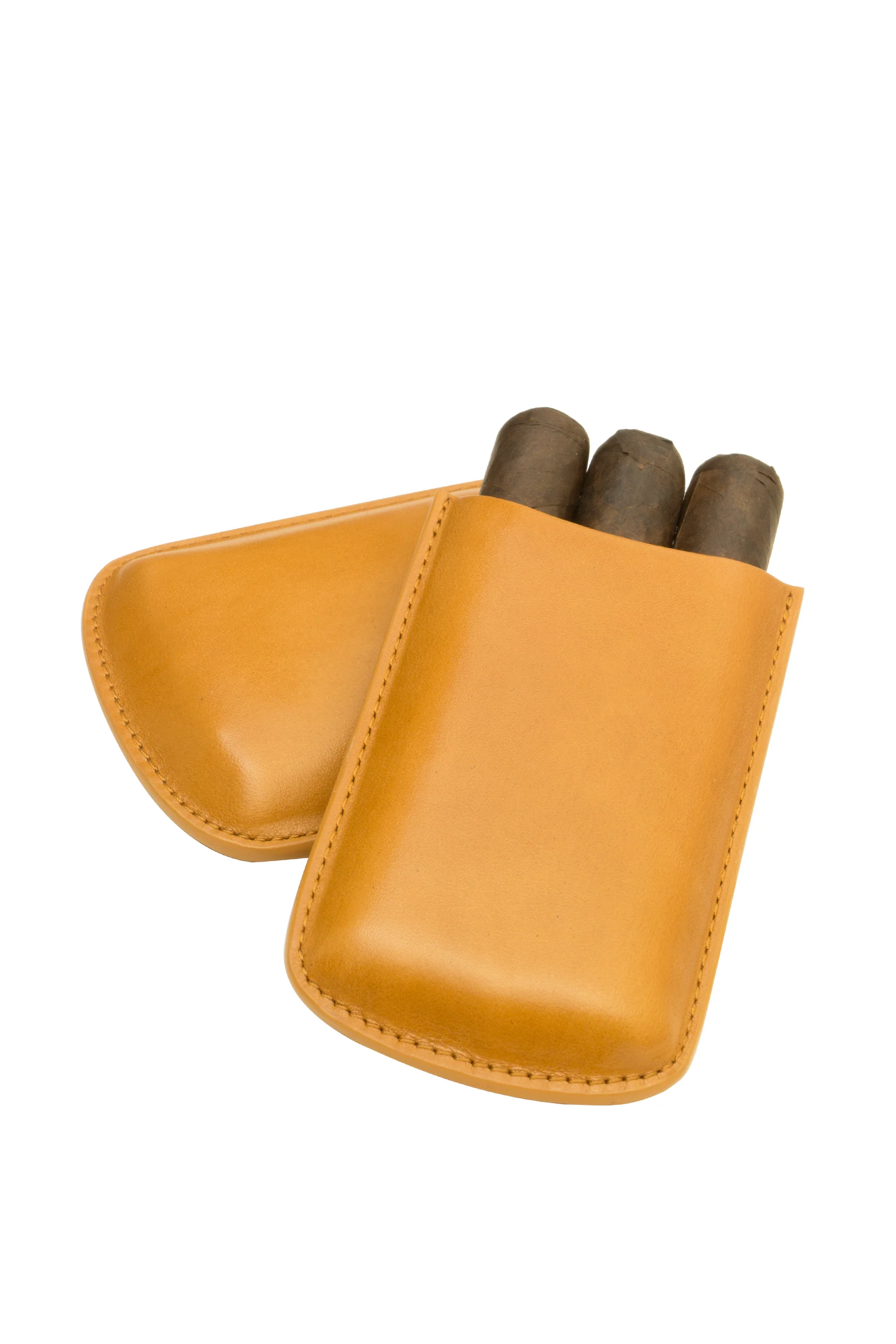 Genuine Leather Robusto Cigar Case | TF300 - Image 4