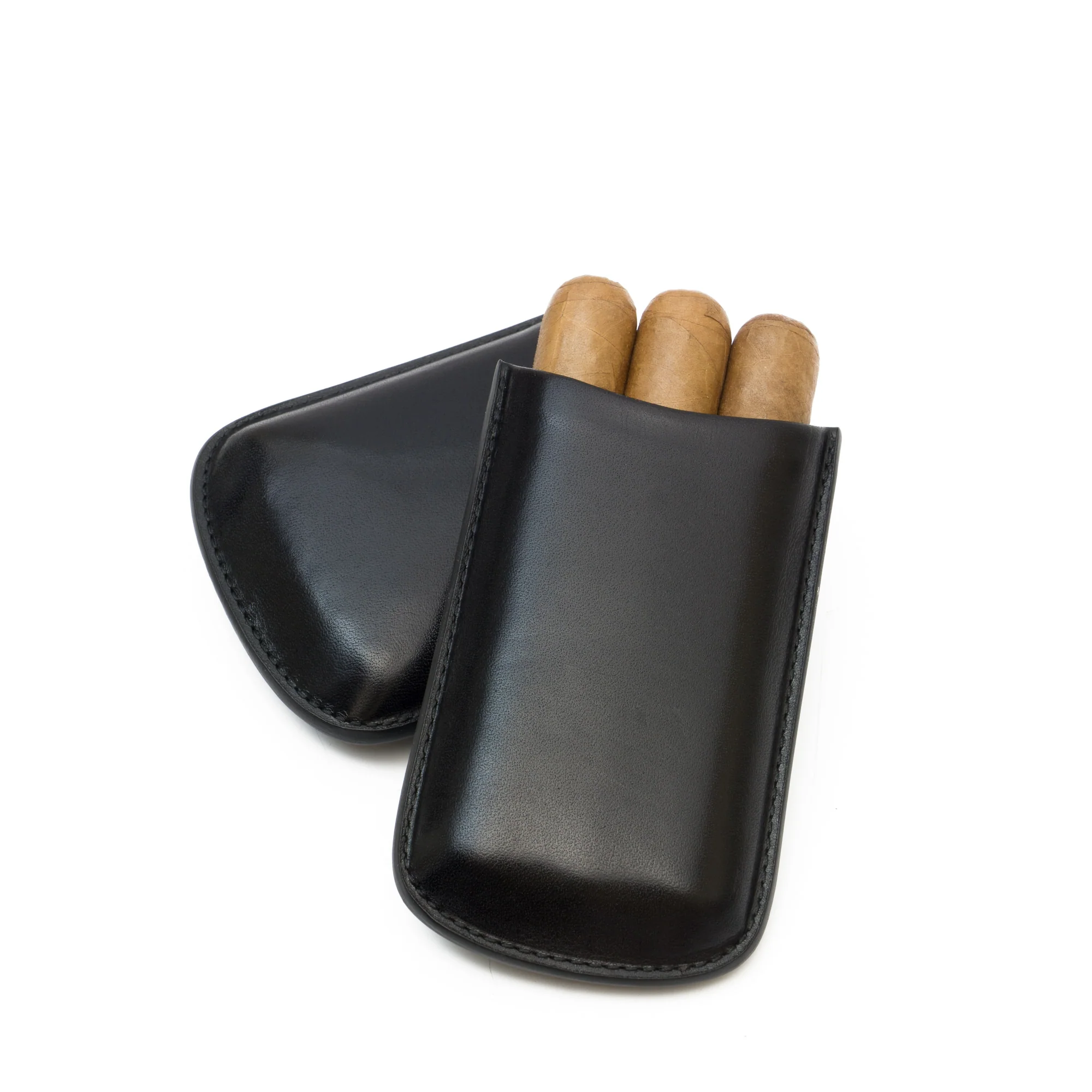 Genuine Leather Robusto Cigar Case | TF300 - Image 5