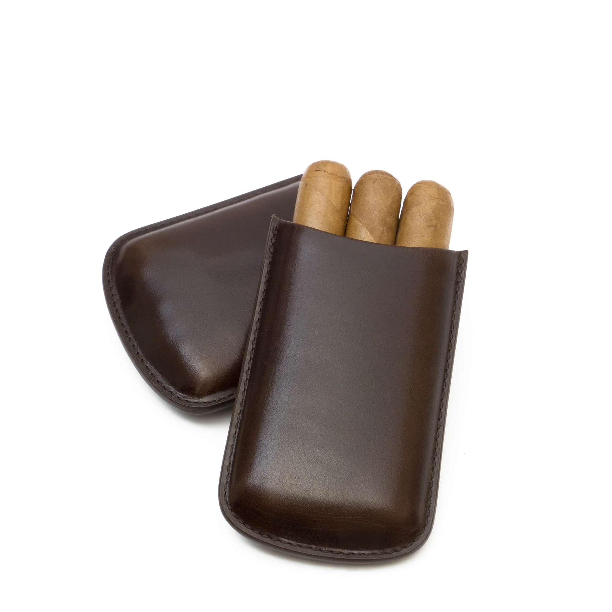 Genuine Leather Robusto Cigar Case | TF300 - Image 6