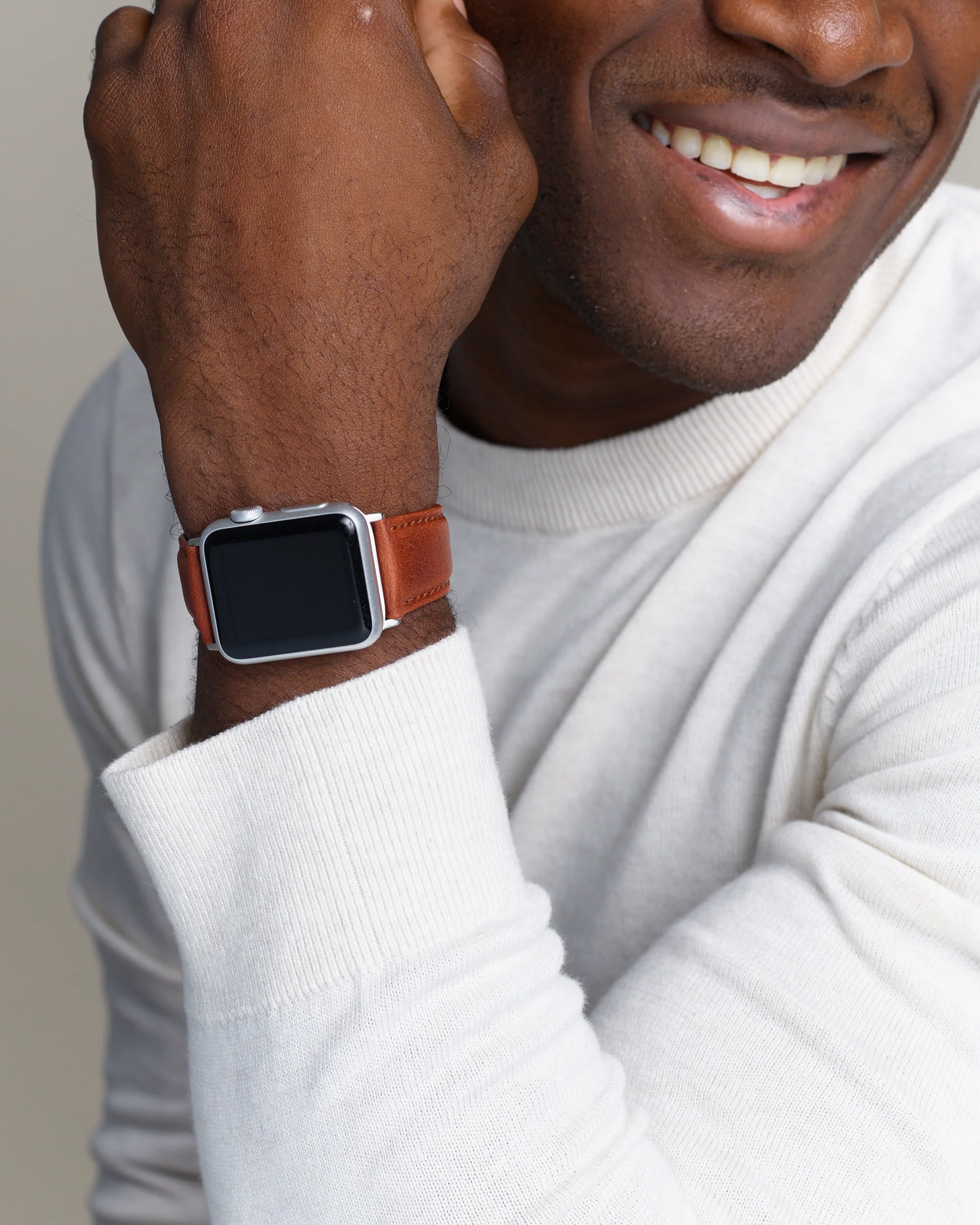 Genuine Oil Tan Leather | Apple Watch Compatible 42mm/44mm - Image 4