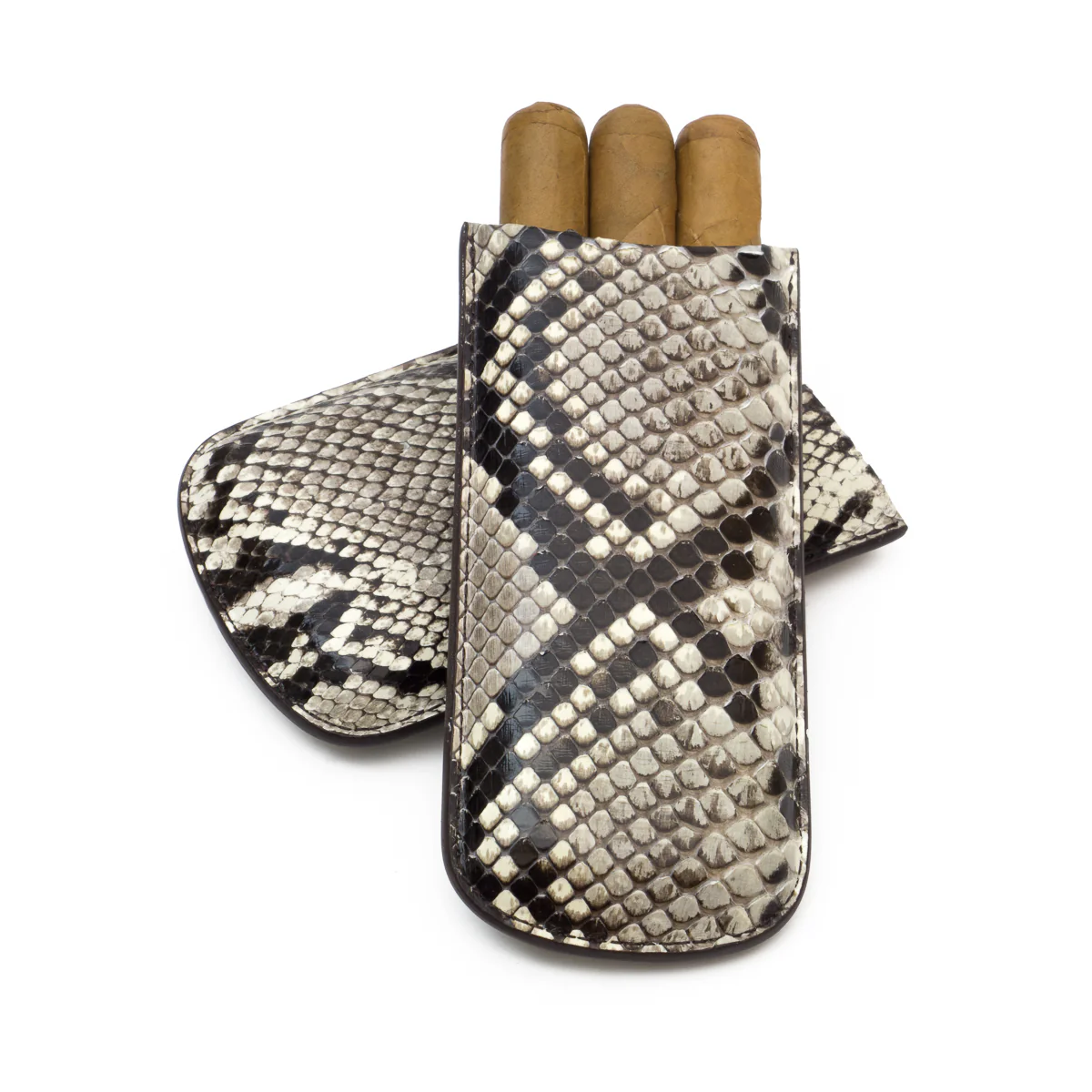 Genuine Python Cigar Case | TF700