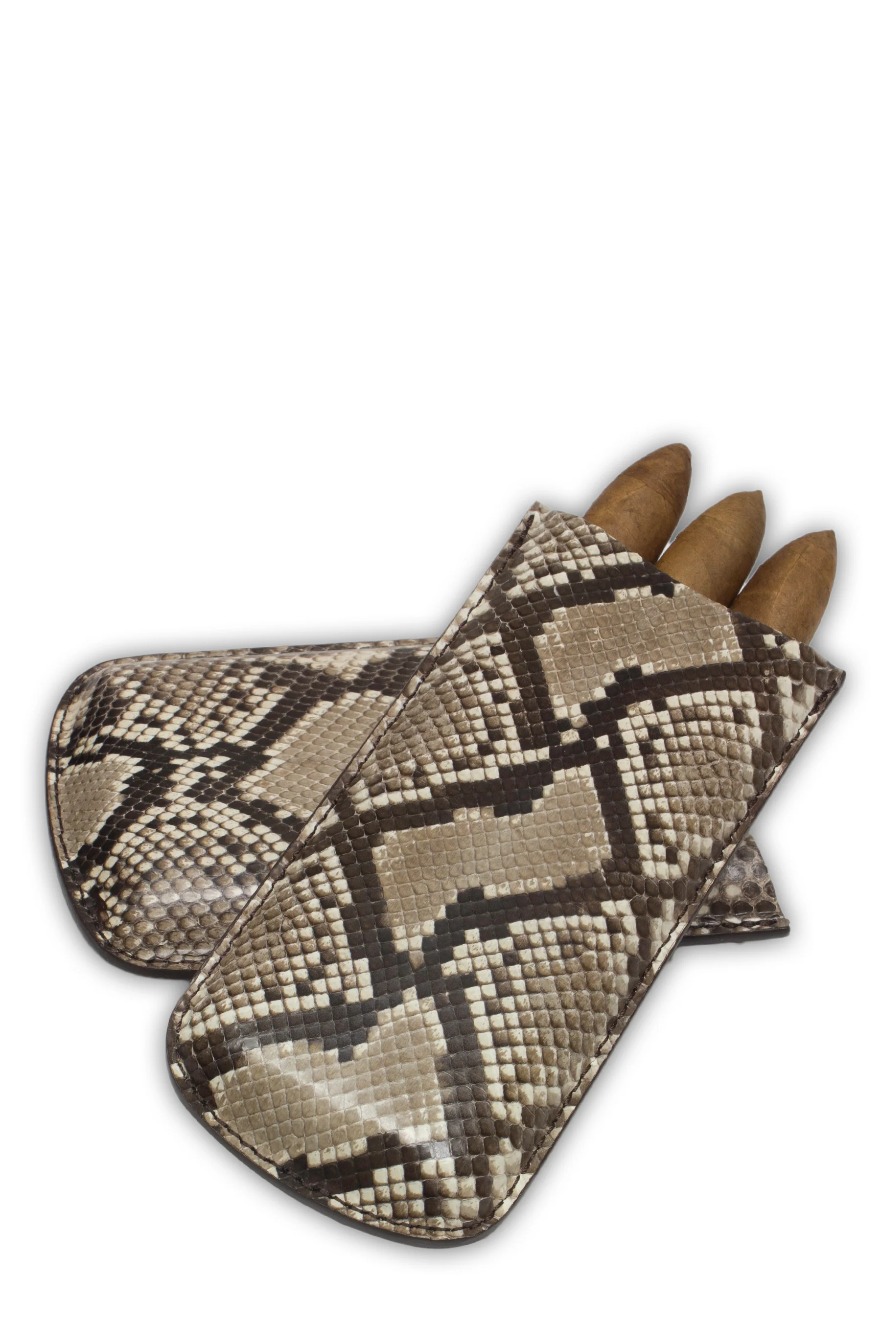 Genuine Python Cigar Case | TF700 - Image 3