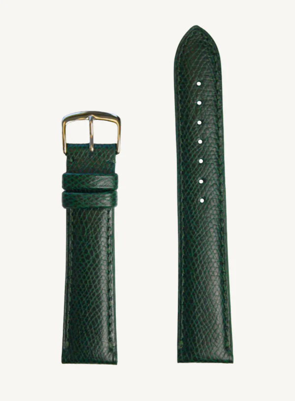 Green Genuine Epsom Leather | h2045