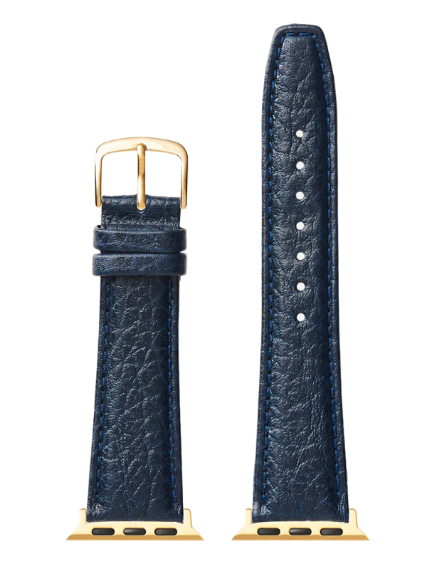 Navy Shrunken Grain | Apple Watch Compatible - H0788 - Image 2