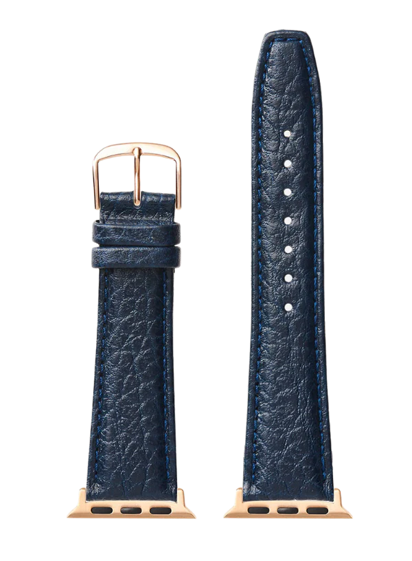 Navy Shrunken Grain | Apple Watch Compatible - H0788 - Image 3
