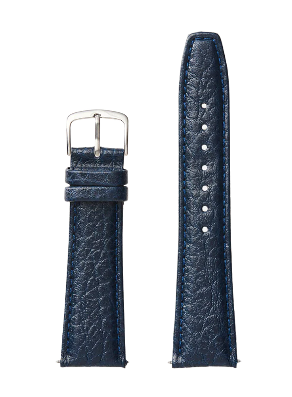 Navy Shrunken Grain | Traditional - H0788
