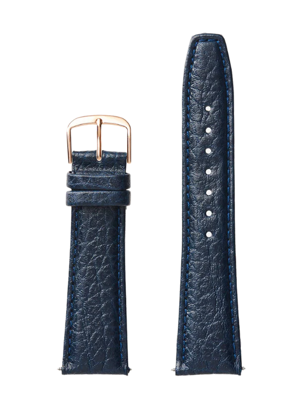 Navy Shrunken Grain | Traditional - H0788 - Image 3