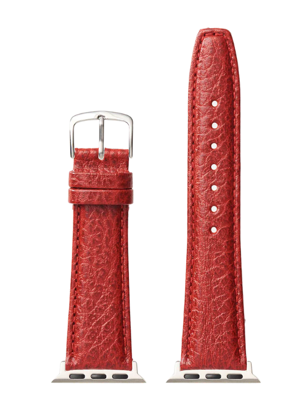 Red Shrunken Grain | Apple Watch Compatible - H0788