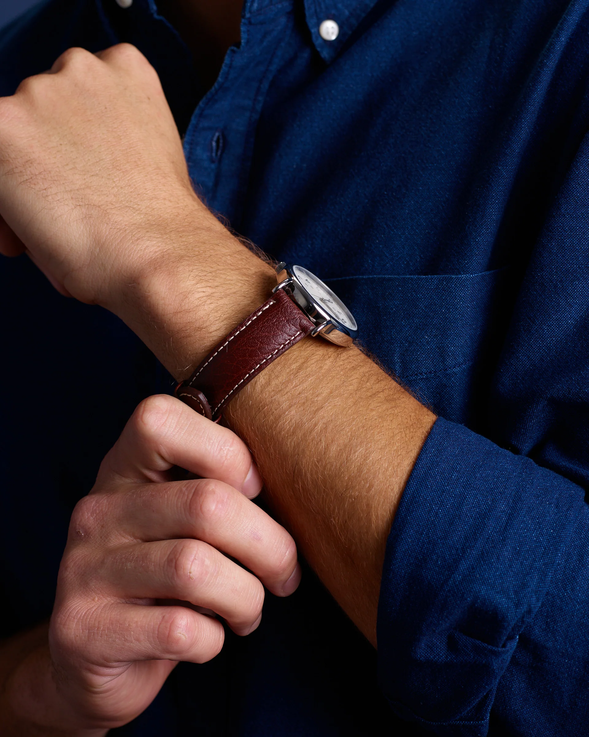 Contrast Stitch Shrunken Grain | Traditional - h0906 - Image 4