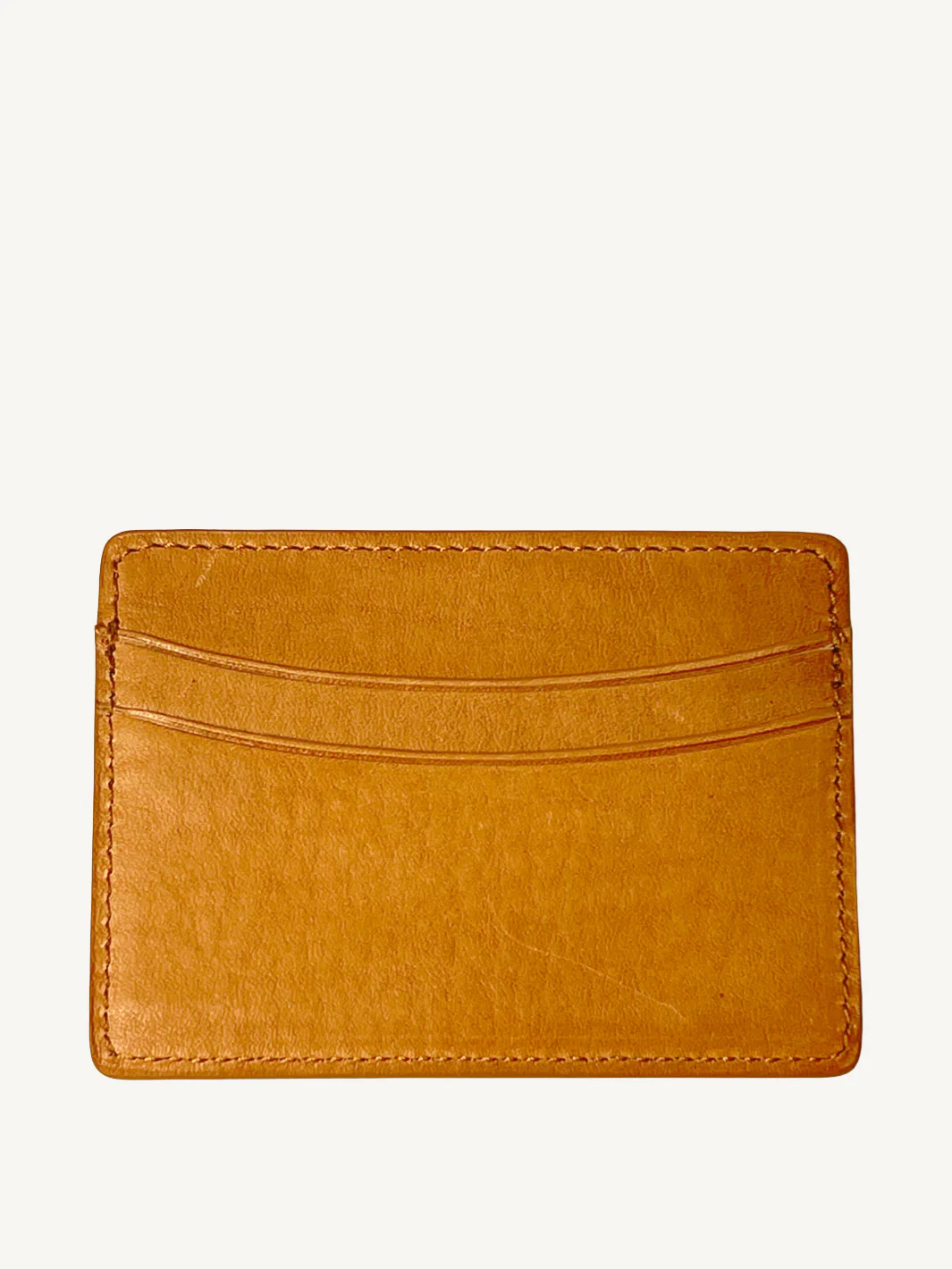 Tan Calfskin Card Case - Image 4