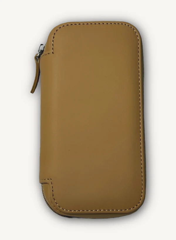 Tan Zip Around Watch Case | Tan Lining - Image 2