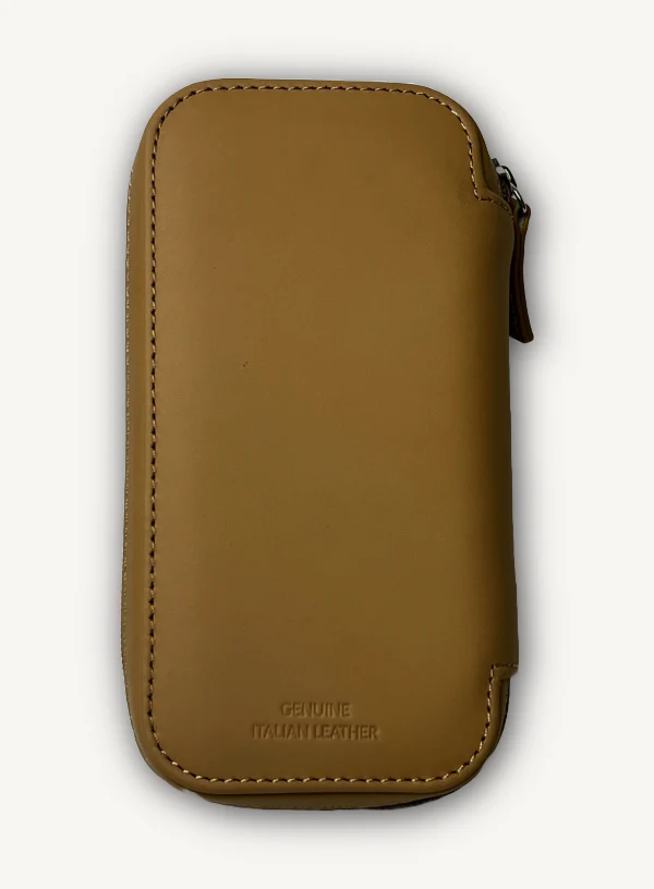 Tan Zip Around Watch Case | Tan Lining - Image 3